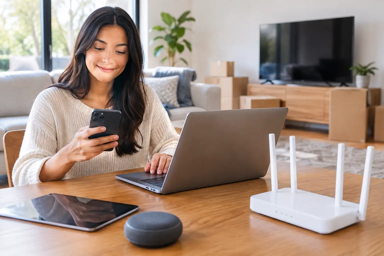How to Move Internet Service Without Gaps